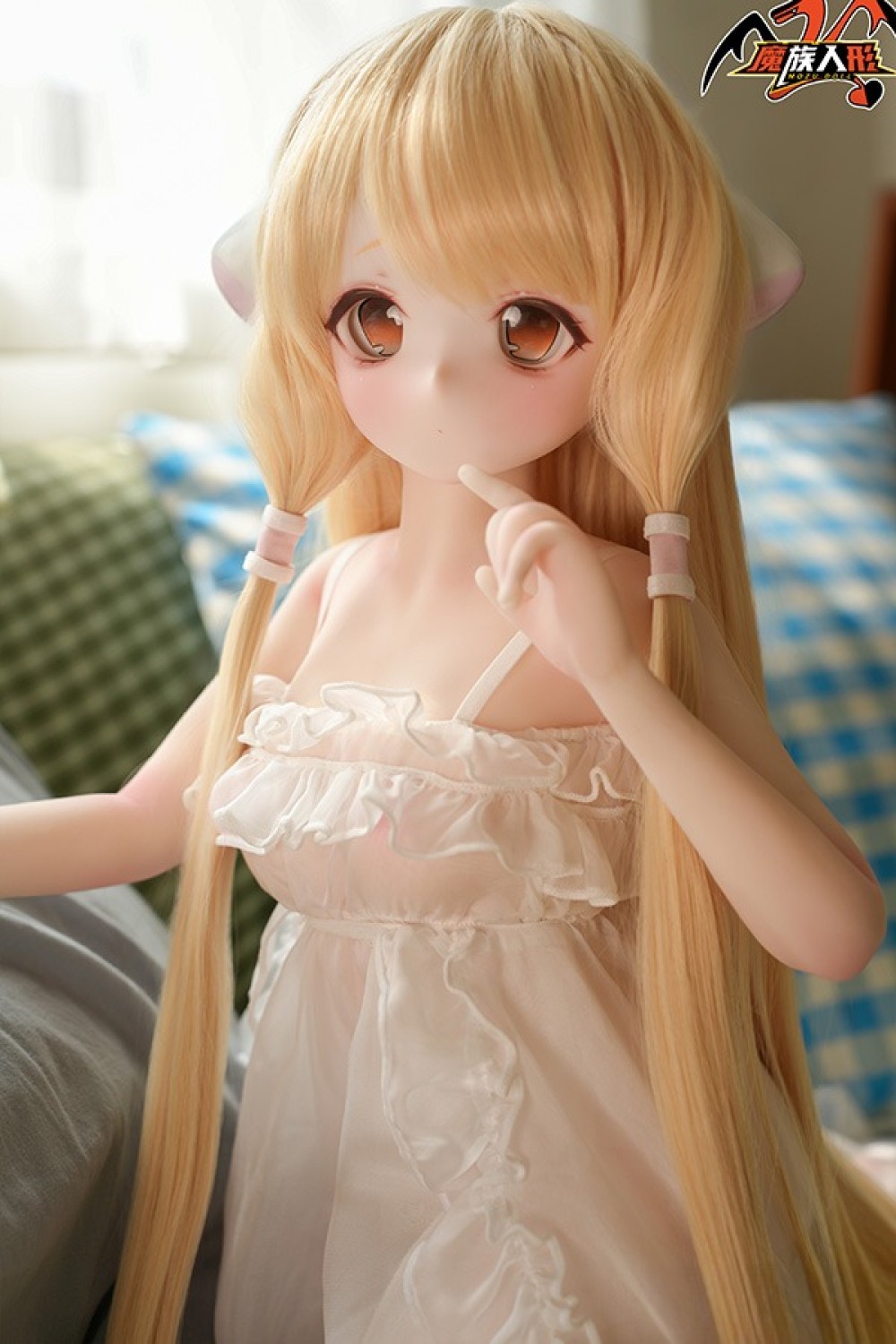 FANREAL 155cm Fカップ Molly 掲載画像は口開閉機能付き リアル皮膚版 フルシリコン製ラブドール