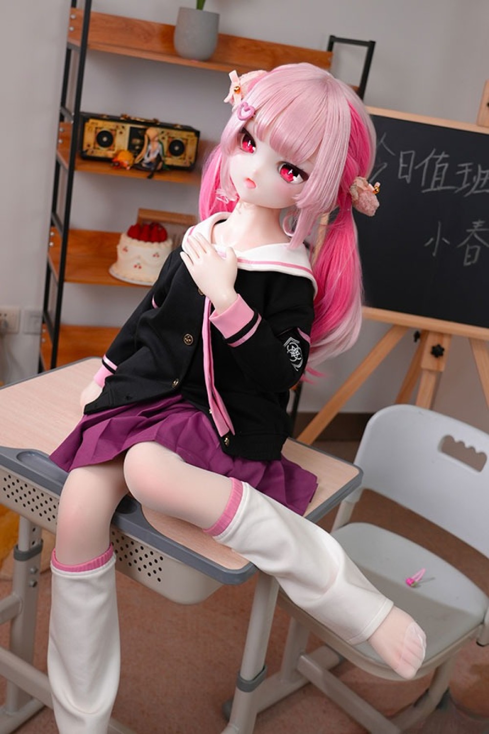 MW Girl 魔物姫 115cm バスト中 #13小春ちゃん アニメドール 宣材写真と同じ衣装&ウィッグも付属 掲載画像はフルシリコン製ラブドール