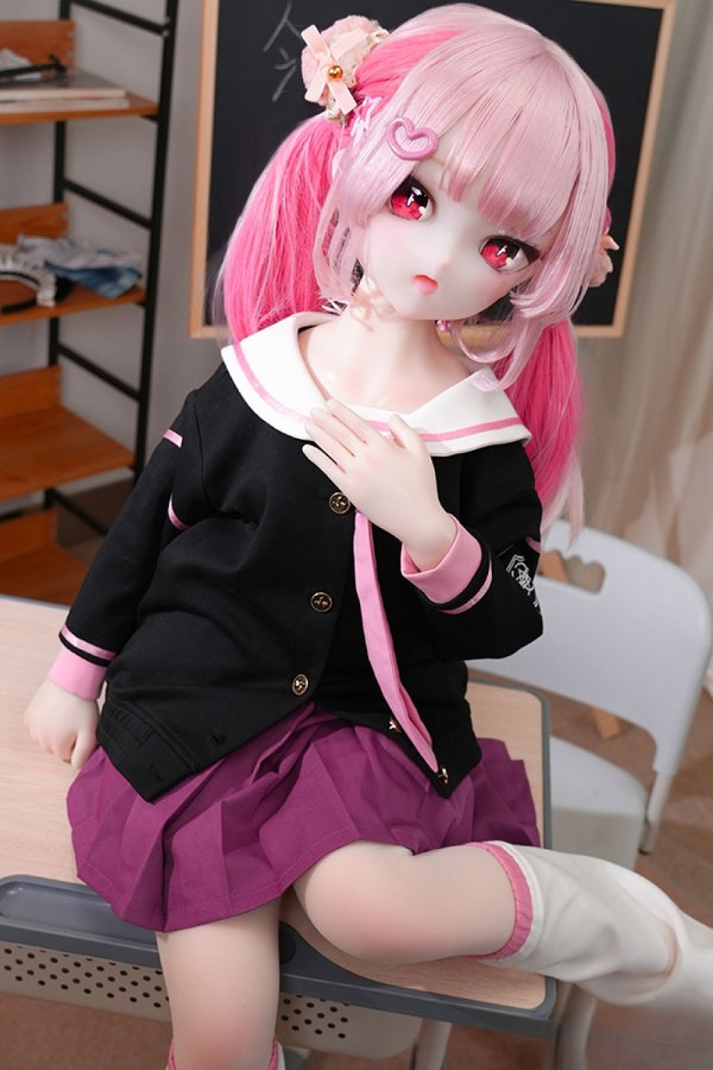 MW Girl 魔物姫 115cm バスト中 #13小春ちゃん アニメドール 宣材写真と同じ衣装&ウィッグも付属 掲載画像はフルシリコン製ラブドール
