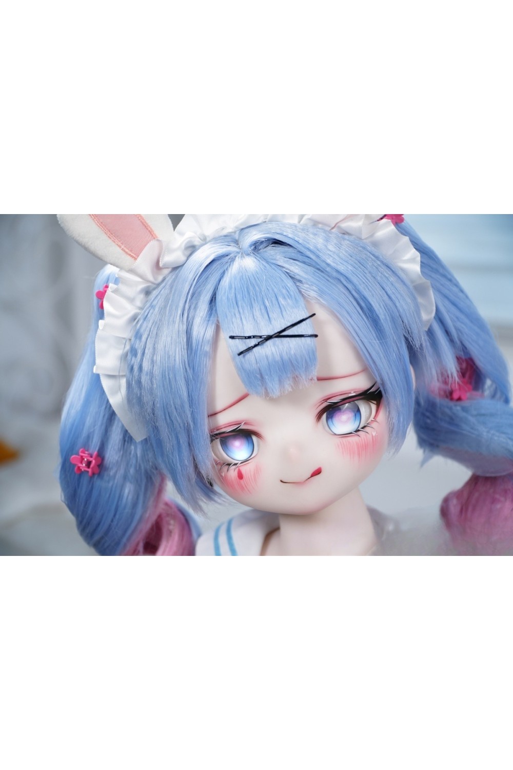 MW Girl 魔物姫 85cm #5-1小兎奈奈ちゃん アニメドール 宣材写真と同じ衣装&ウィッグも付属 掲載画像はソフトビニール製頭部+シリコン製ボディ