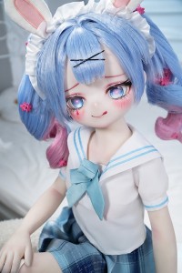 MW Girl 魔物姫 85cm #5-1小兎奈奈ちゃん アニメドール 宣材写真と同じ衣装&ウィッグも付属 掲載画像はソフトビニール製頭部+シリコン製ボディ