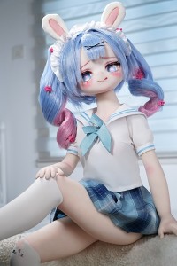 MW Girl 魔物姫 85cm #5-1小兎奈奈ちゃん アニメドール 宣材写真と同じ衣装&ウィッグも付属 掲載画像はソフトビニール製頭部+シリコン製ボディ