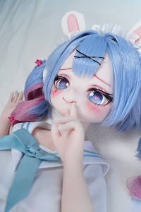 MW Girl 魔物姫 85cm #5-1小兎奈奈ちゃん アニメドール 宣材写真と同じ衣装&ウィッグも付属 掲載画像はソフトビニール製頭部+シリコン製ボディ