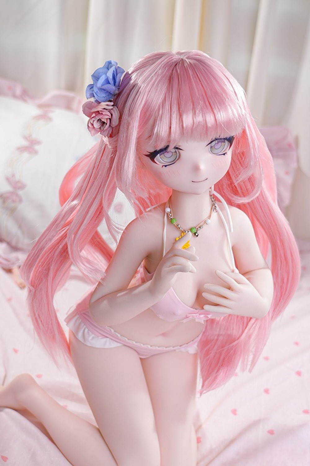 MW Girl 魔物姫 85cm #6 微花 アニメドール 宣材写真と同じ衣装&ウィッグも付属 掲載画像はソフトビニール製頭部+シリコン製ボディ