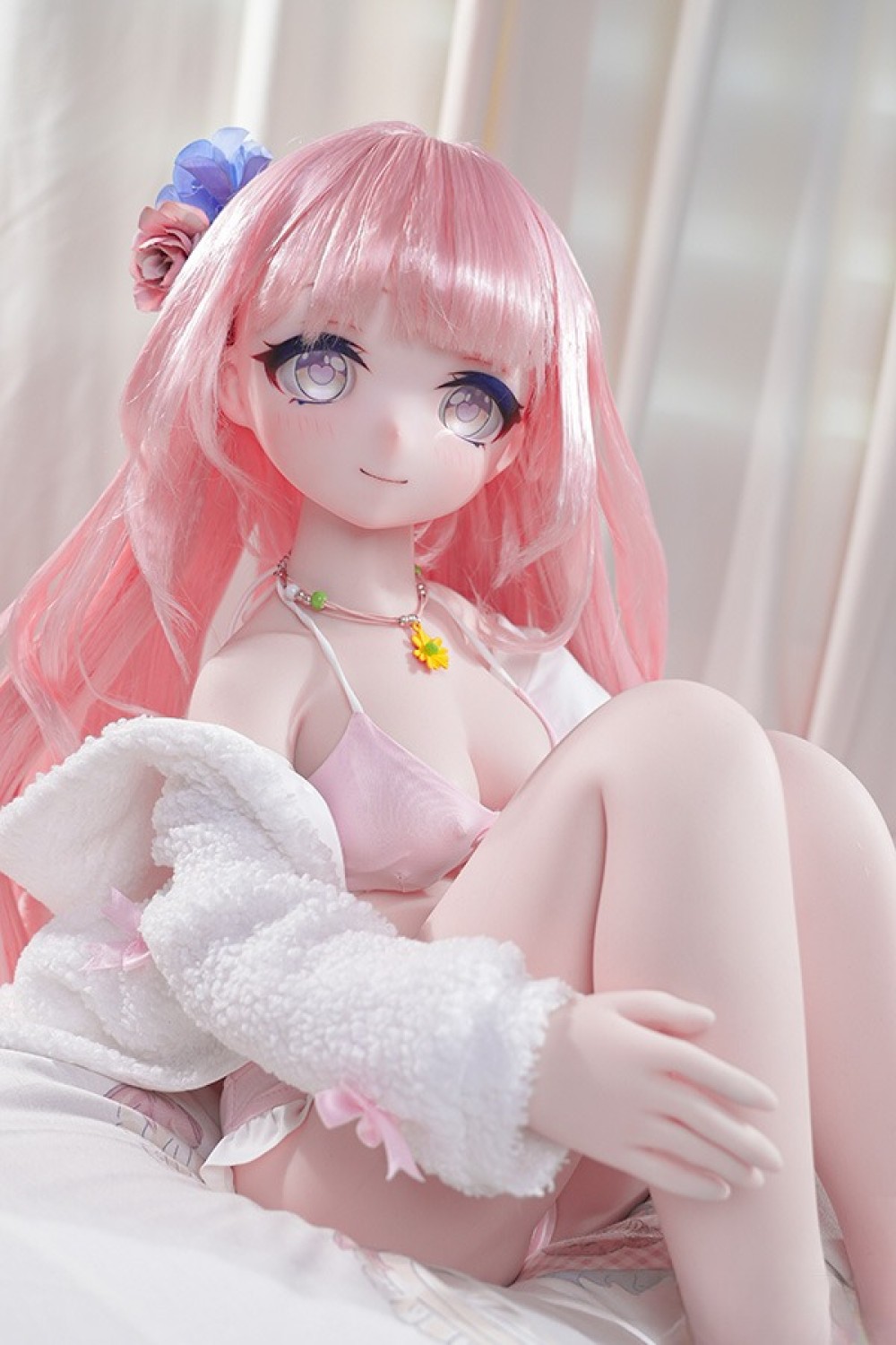 MW Girl 魔物姫 85cm #6 微花 アニメドール 宣材写真と同じ衣装&ウィッグも付属 掲載画像はソフトビニール製頭部+シリコン製ボディ