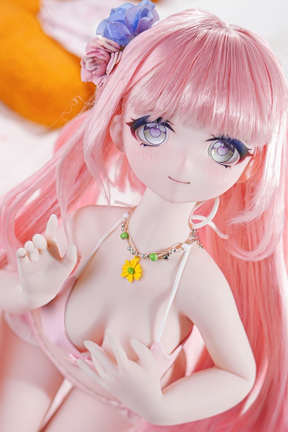 MW Girl 魔物姫 85cm #6 微花 アニメドール 宣材写真と同じ衣装&ウィッグも付属 掲載画像はソフトビニール製頭部+シリコン製ボディ
