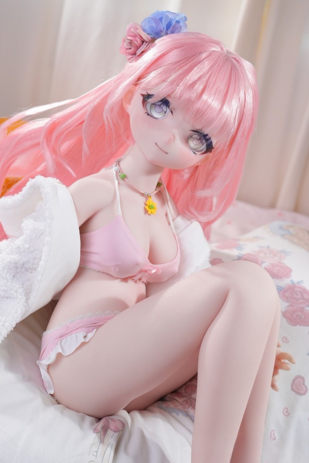 MW Girl 魔物姫 85cm #6 微花 アニメドール 宣材写真と同じ衣装&ウィッグも付属 掲載画像はソフトビニール製頭部+シリコン製ボディ