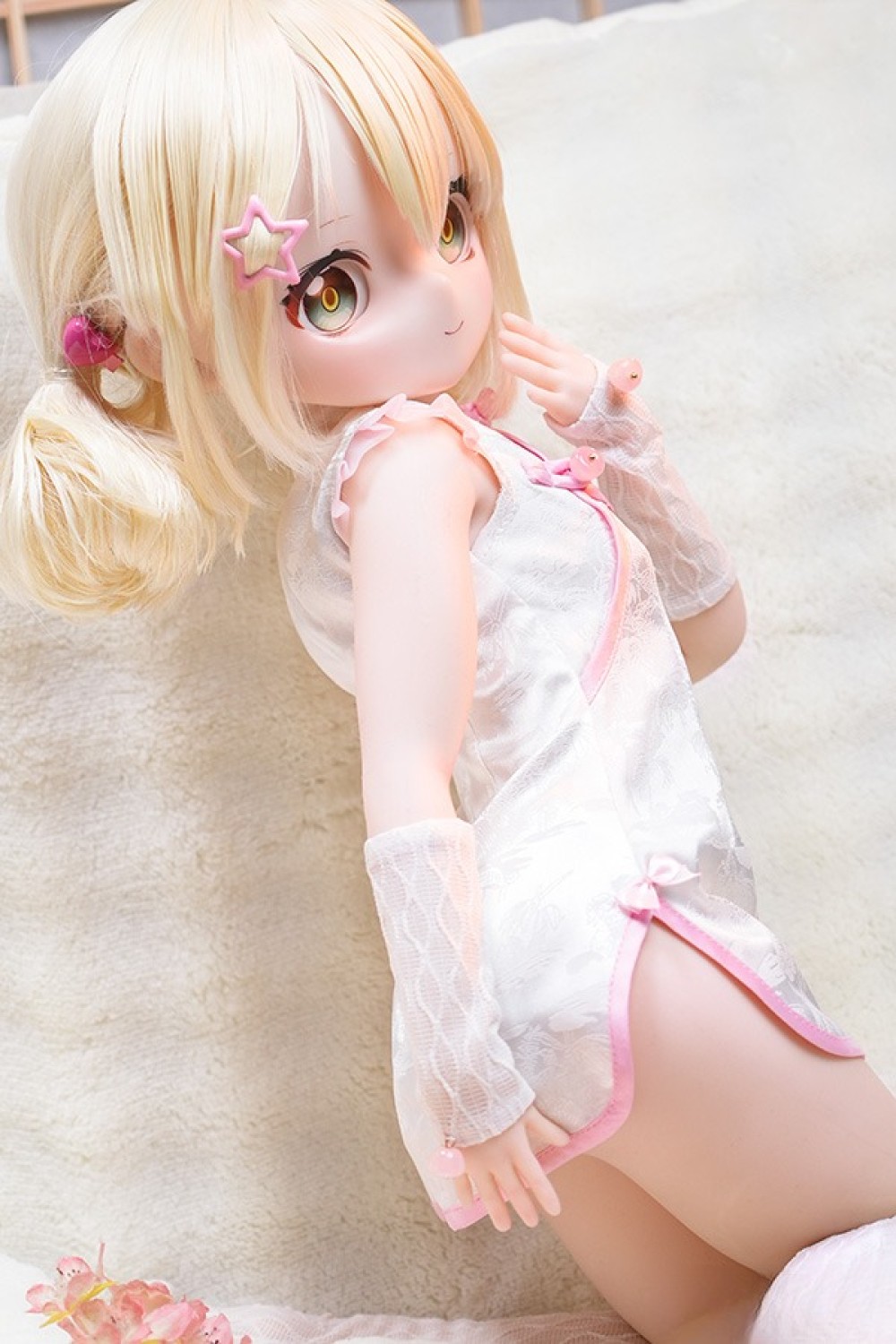 MW Girl 魔物姫 70cm #10 里奈 アニメドール 宣材写真と同じ衣装&ウィッグも付属 掲載画像はソフトビニール製頭部+シリコン製ボディ