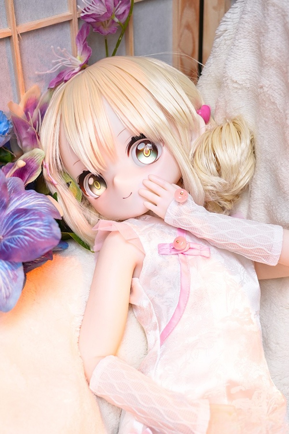 MW Girl 魔物姫 70cm #10 里奈 アニメドール 宣材写真と同じ衣装&ウィッグも付属 掲載画像はソフトビニール製頭部+シリコン製ボディ