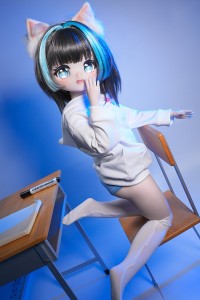 MW Girl 魔物姫 70cm #12呆呆喵 アニメドール 宣材写真と同じ衣装&ウィッグも付属 掲載画像はソフトビニール製頭部+シリコン製ボディ