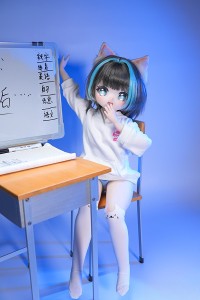 MW Girl 魔物姫 70cm #12呆呆喵 アニメドール 宣材写真と同じ衣装&ウィッグも付属 掲載画像はソフトビニール製頭部+シリコン製ボディ