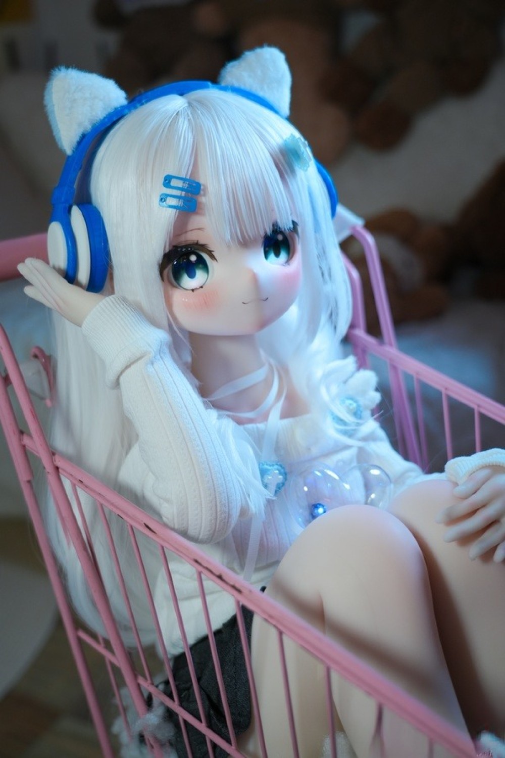MW Girl 魔物姫 85cm #天使萌えヘッド アニメドール 宣材写真と同じ衣装&ウィッグも付属 掲載画像はソフトビニール製頭部+シリコン製ボディ