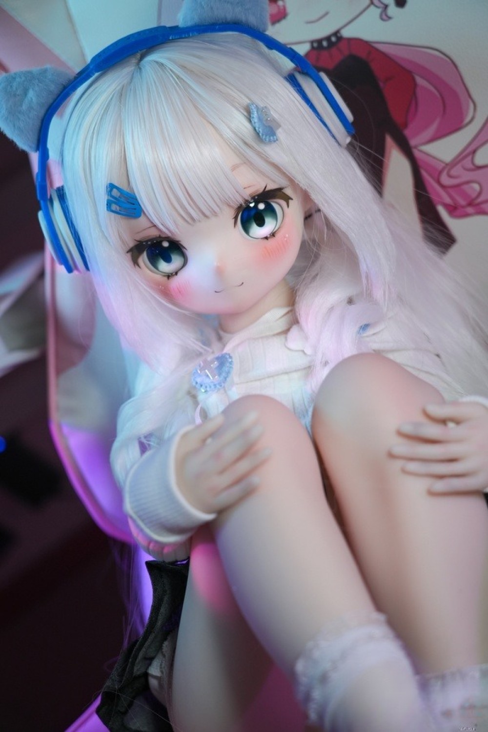 MW Girl 魔物姫 85cm #天使萌えヘッド アニメドール 宣材写真と同じ衣装&ウィッグも付属 掲載画像はソフトビニール製頭部+シリコン製ボディ