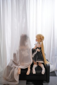 MW Girl 魔物姫 85cm #伊梨梨ヘッド アニメドール 宣材写真と同じ衣装&ウィッグも付属 掲載画像はソフトビニール製頭部+シリコン製ボディ