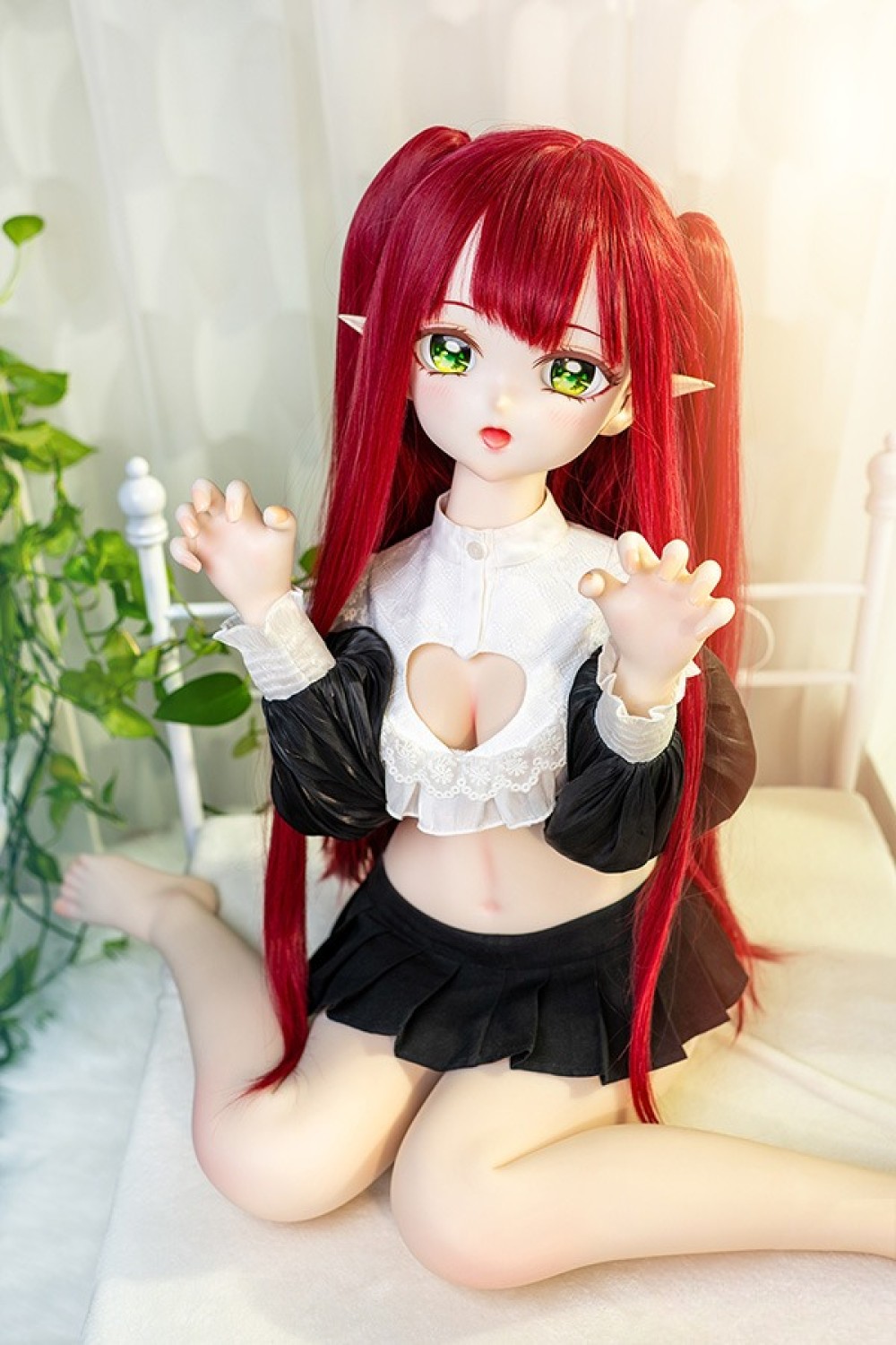 MW Girl 魔物姫 115cm バスト中 #小魅魔多川 アニメドール 宣材写真と同じ衣装&ウィッグも付属 掲載画像はフルシリコン製ラブドール