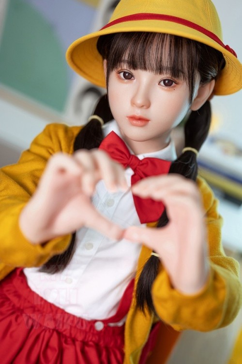 My Loli Waifu 略称MLW 127cm Aカップ 桃Momoヘッド ロり系 メイク選択可能 フルシリコン製ラブドール