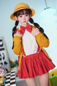 My Loli Waifu 略称MLW 127cm Aカップ 桃Momoヘッド ロり系 メイク選択可能 フルシリコン製ラブドール