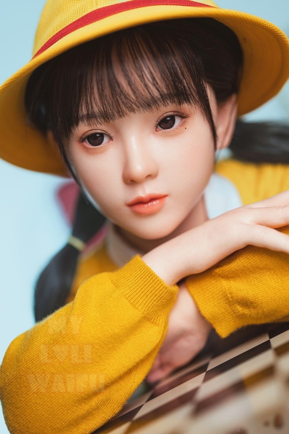 My Loli Waifu 略称MLW 127cm Aカップ 桃Momoヘッド ロり系 メイク選択可能 フルシリコン製ラブドール