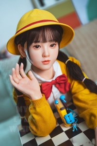 My Loli Waifu 略称MLW 127cm Aカップ 桃Momoヘッド ロり系 メイク選択可能 フルシリコン製ラブドール