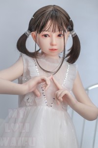 My Loli Waifu 略称MLW 127cm Aカップ Ayaヘッド ロり系 メイク選択可能 フルシリコン製ラブドール
