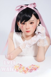 My Loli Waifu 略称MLW 126cm AAカップ シリコンヘッド Momo頭部 TPE材質ボディー ヘッド材質選択可能 メイク選択可能