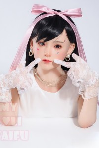 My Loli Waifu 略称MLW 126cm AAカップ シリコンヘッド Momo頭部 TPE材質ボディー ヘッド材質選択可能 メイク選択可能