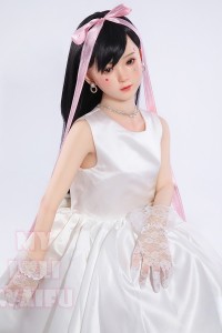 My Loli Waifu 略称MLW 126cm AAカップ シリコンヘッド Momo頭部 TPE材質ボディー ヘッド材質選択可能 メイク選択可能