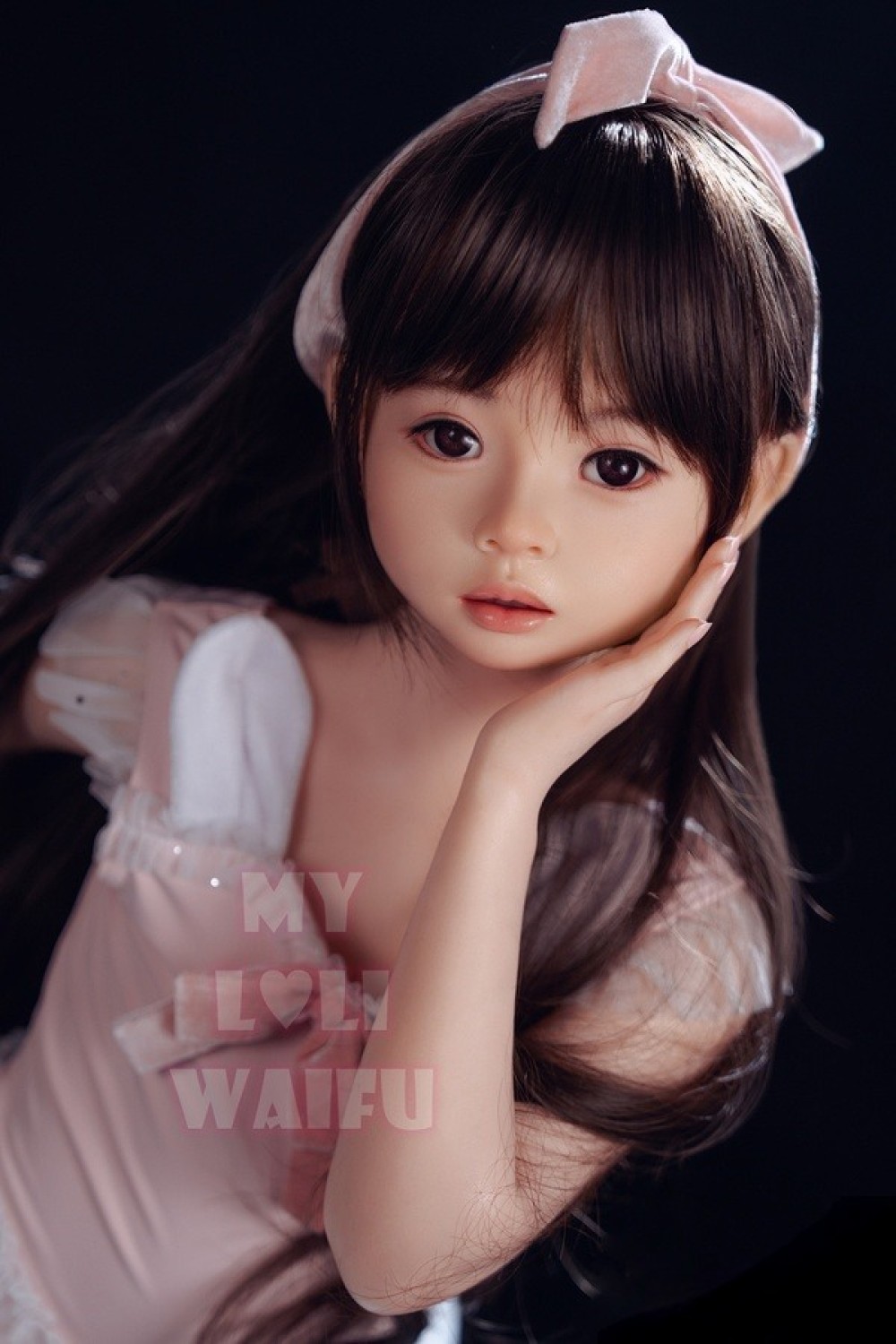 My Loli Waifu 略称MLW 108cm AAカップ ねねNene頭部 メイク選択可能 掲載画像は口開閉模擬口腔あり フルシリコン製ラブドール
