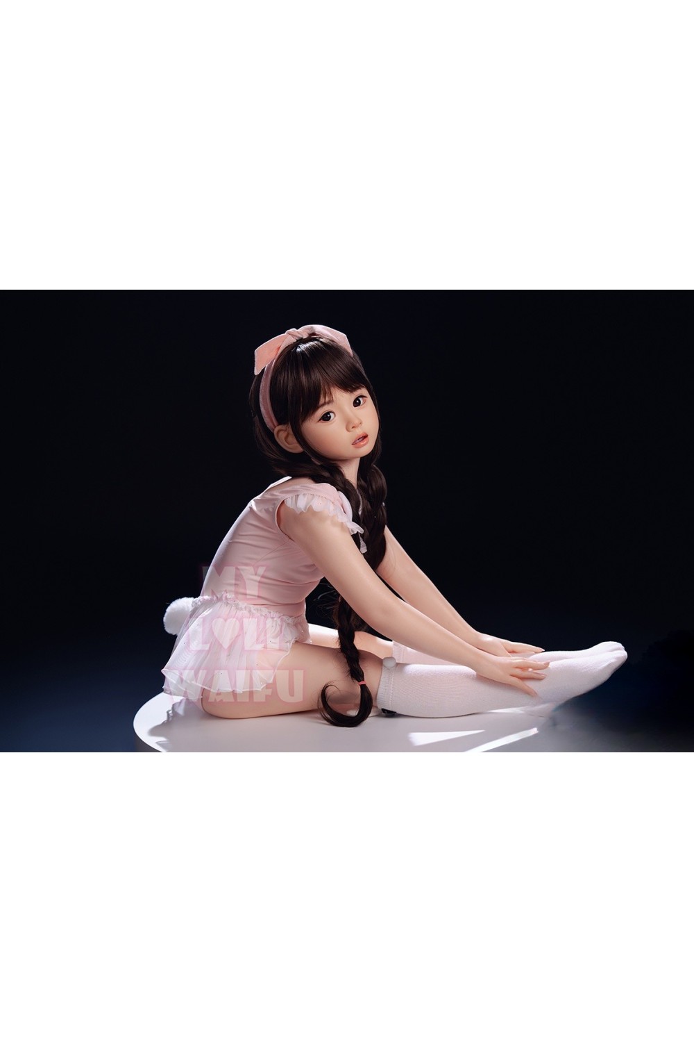 My Loli Waifu 略称MLW 108cm AAカップ ねねNene頭部 メイク選択可能 掲載画像は口開閉模擬口腔あり フルシリコン製ラブドール