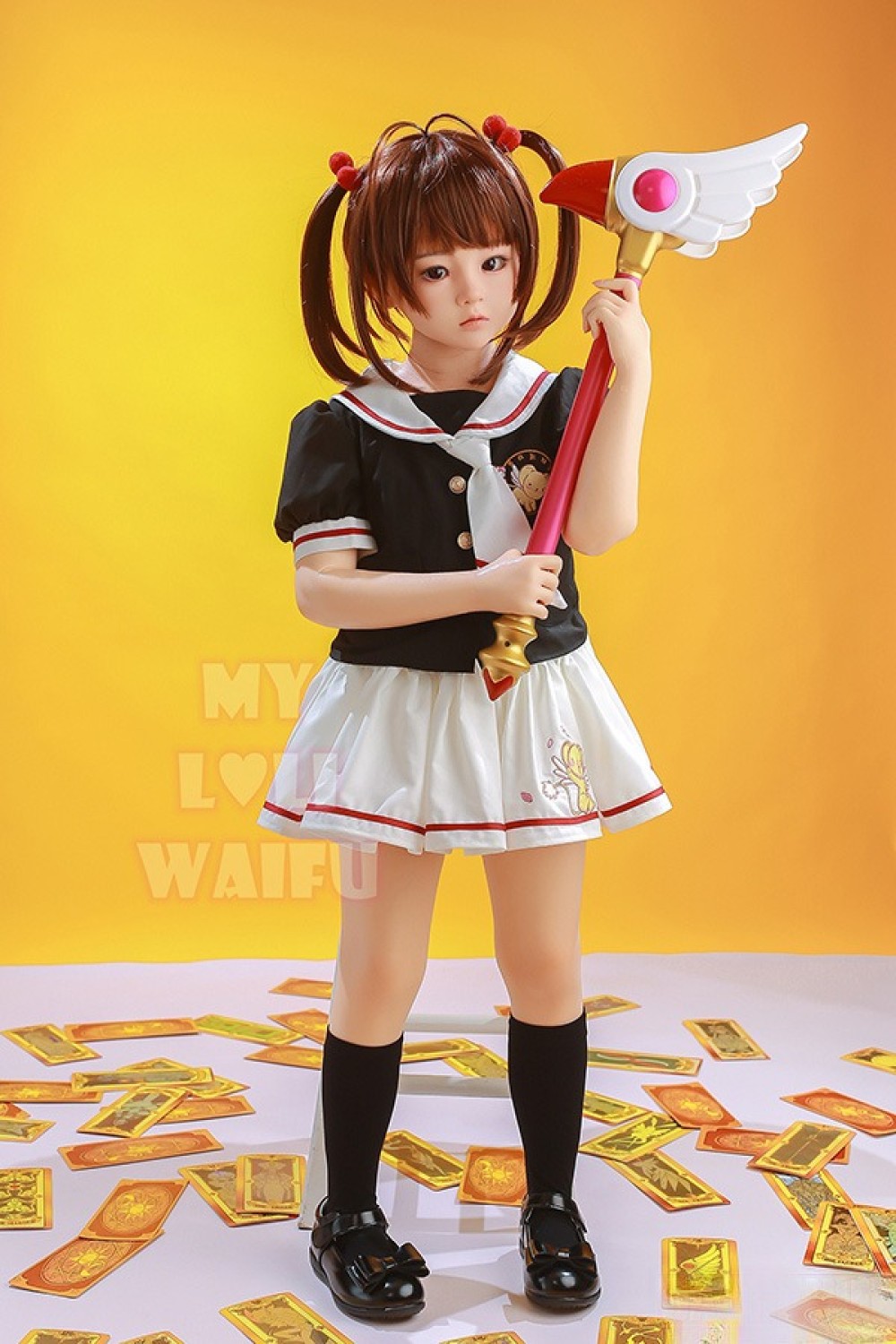 My Loli Waifu 略称MLW 108cm AAカップ #98 Kokoここ頭部 メイク選択可能 フルシリコン製ラブドール
