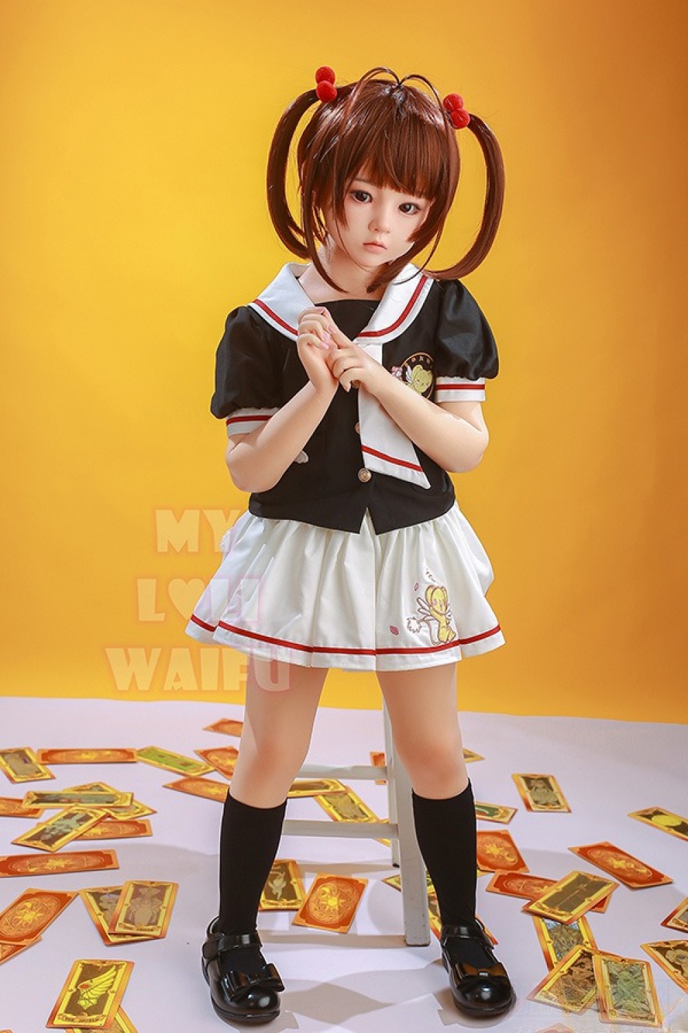 My Loli Waifu 略称MLW 108cm AAカップ #98 Kokoここ頭部 メイク選択可能 フルシリコン製ラブドール