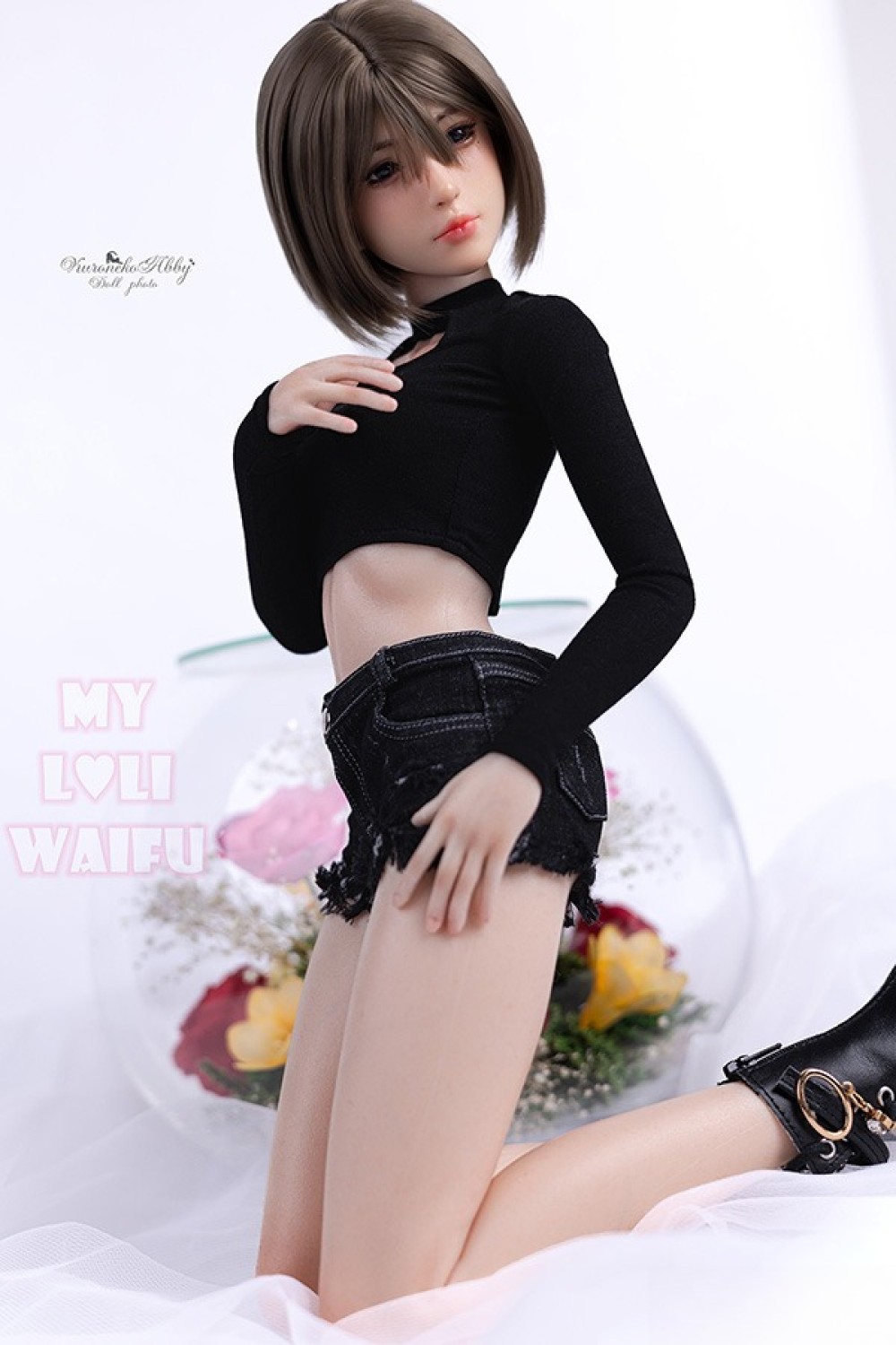 My Loli Waifu 60cm普通乳 M2ヘッド ミニドール セックス可能 高級シリコン材質 ラブドール