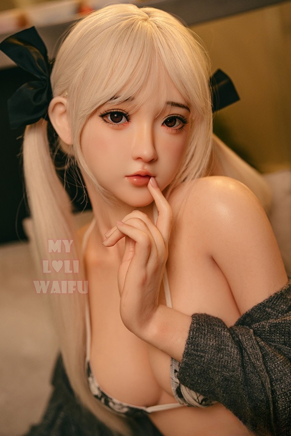 My Loli Waifu 略称MLW 150cm Bカップ 陽葵Haruki頭部 メイク選択可能 掲載画像は フルシリコン製ラブドール