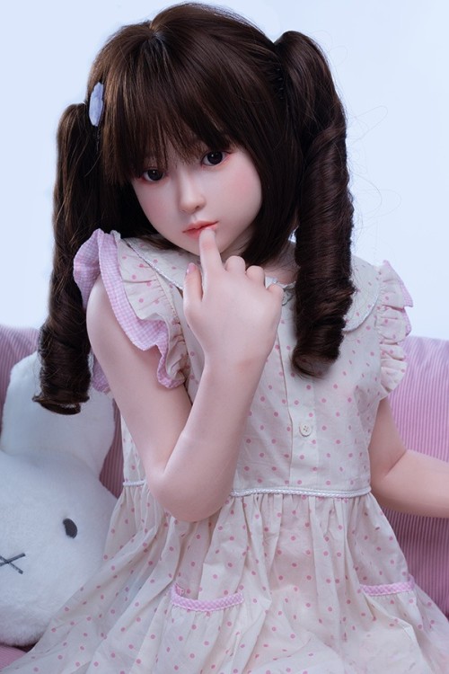 My Loli Waifu 略称MLW 127cm Aカップ #107 直美(Naomi)ヘッド ロり系 メイク選択可能 フルシリコン製ラブドール