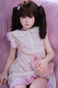My Loli Waifu 略称MLW 127cm Aカップ #107 直美(Naomi)ヘッド ロり系 メイク選択可能 フルシリコン製ラブドール