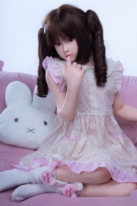 My Loli Waifu 略称MLW 127cm Aカップ #107 直美(Naomi)ヘッド ロり系 メイク選択可能 フルシリコン製ラブドール