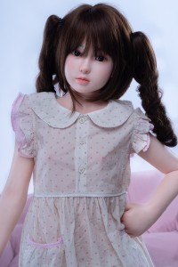 My Loli Waifu 略称MLW 127cm Aカップ #107 直美(Naomi)ヘッド ロり系 メイク選択可能 フルシリコン製ラブドール