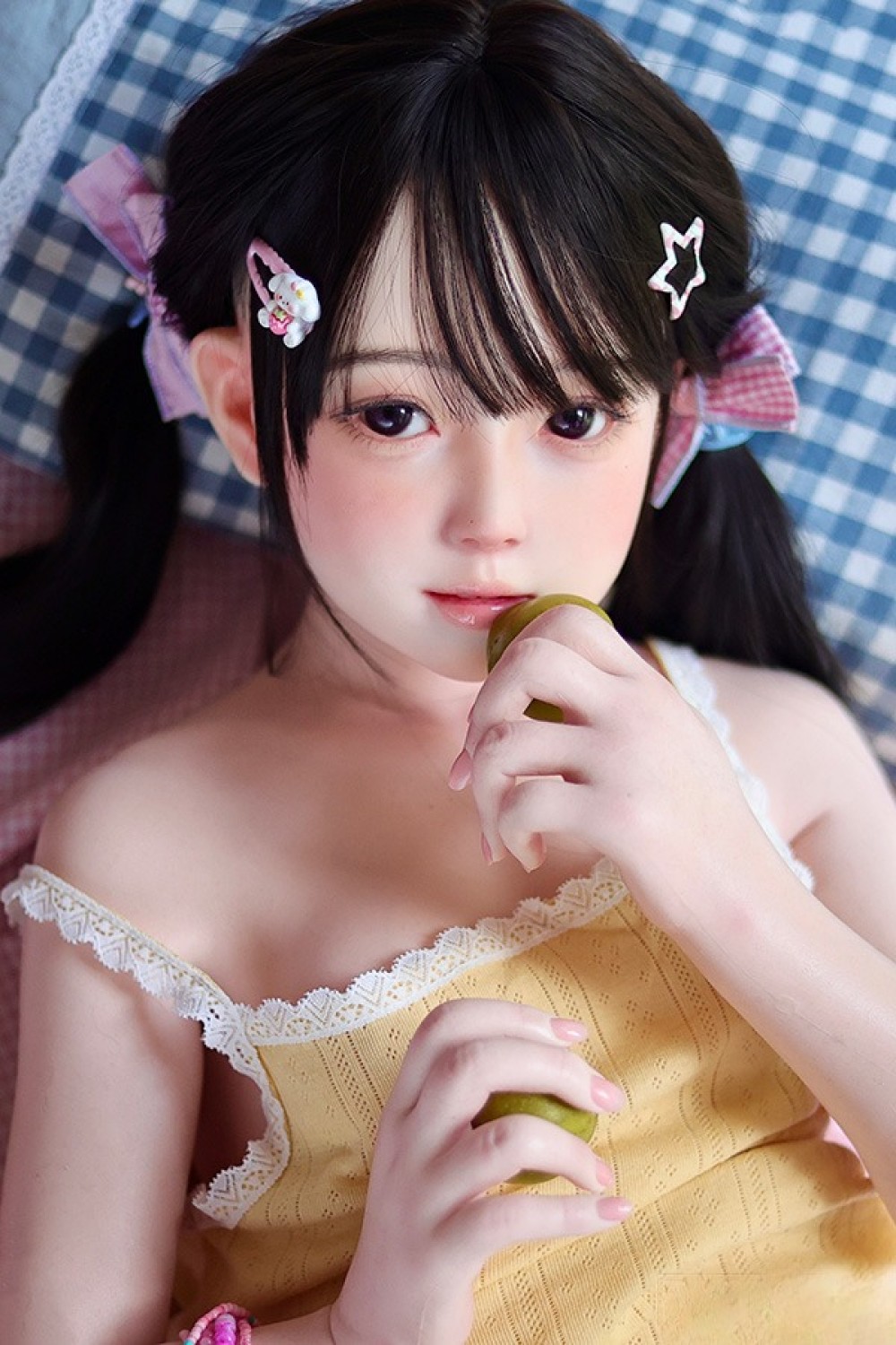 Sanhui Doll 158cm Eカップ #42 ヘッド 【リアルスキンシリーズ】 皮膚メイク付き 口開閉機能選択可 フェイシャルEX機能選択可 フルシリコン製ラブドール