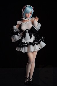 BCDOLL 60cm Bカップ 2.7kg Remヘッド セックス可能 超リアルなフィギュア 小型で軽量化で収納しやい 使いやすい フルシリコン製ラブドール