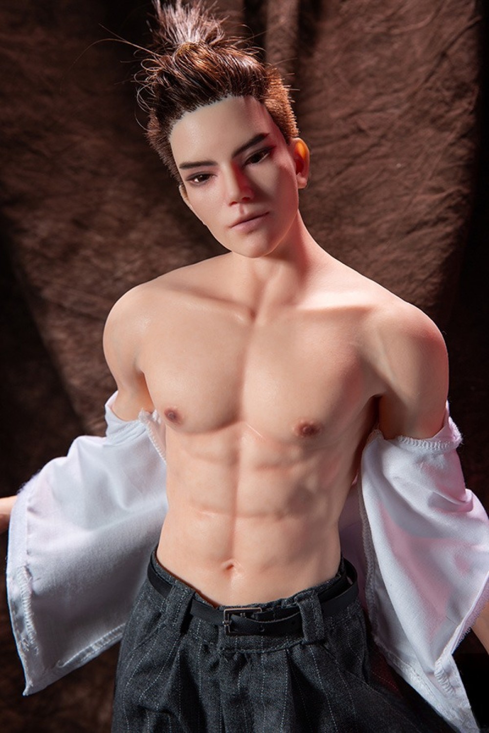 Qita Doll 62cm 延枭ヘッド 男性 掲載画像は 髪の毛の植毛 フルシリコン製ラブドール