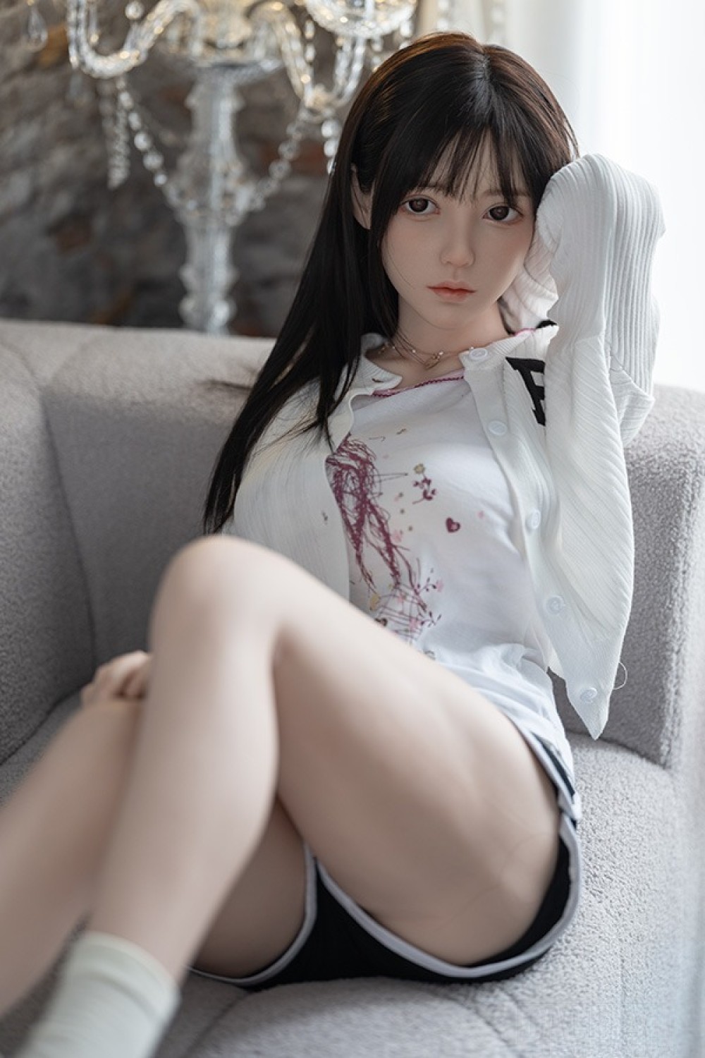 Real Girl 158cm Eカップ DS21ヘッド 高級シリコン材質ヘッド ボディー材質選択可能 カスタマイズ可能
