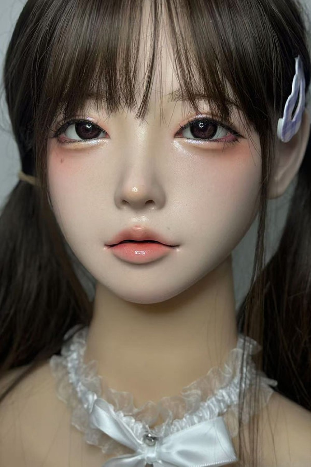 Real Girl L1ヘッド 職人メイク シリコン材質 M16ジョイント お口の開閉可能 ヘッド単体ラブドール