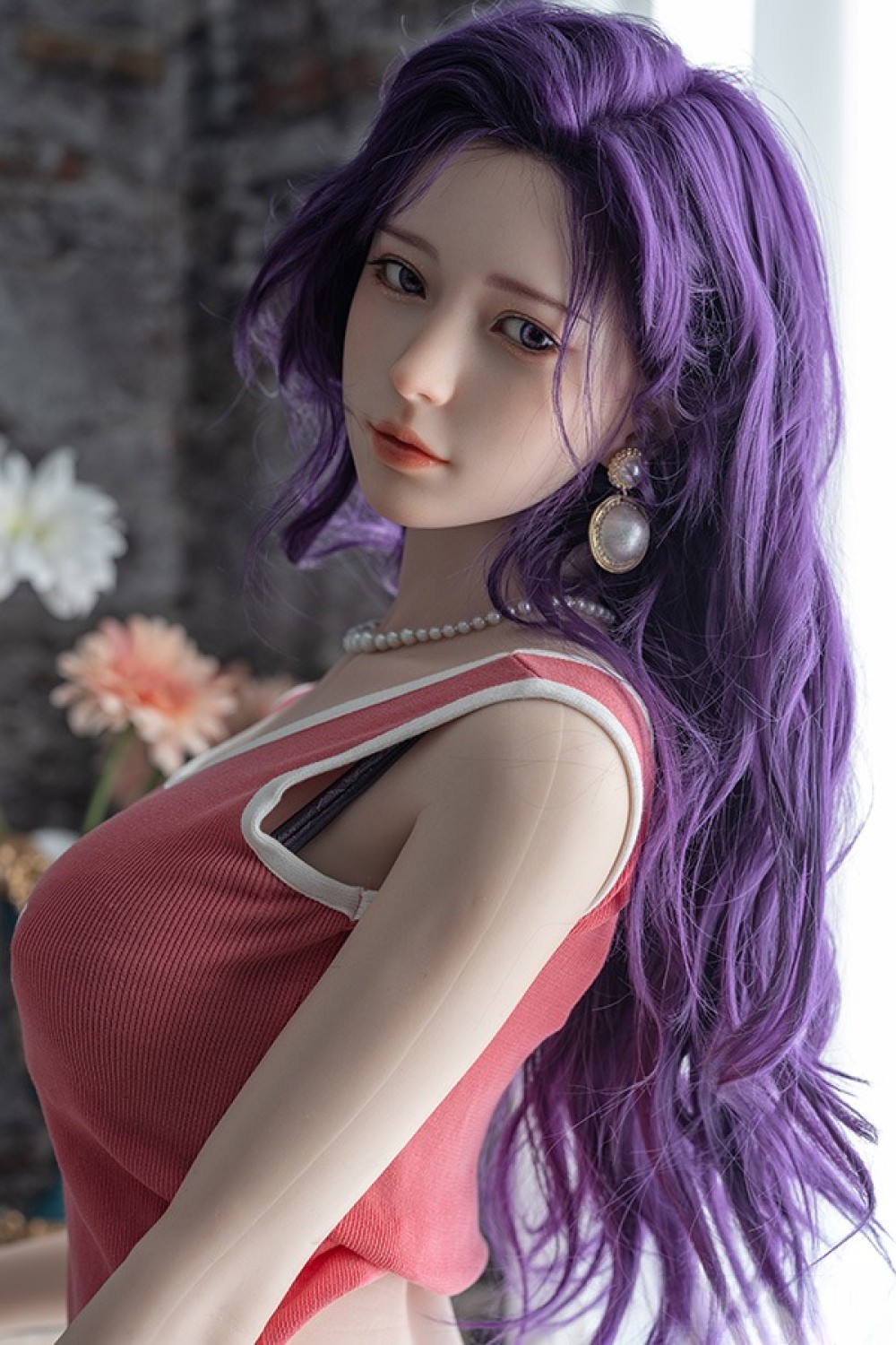 Real Girl 171cm Eカップ DS26-2頭部 高級シリコン材質ヘッド ボディー材質選択可能 カスタマイズ可能