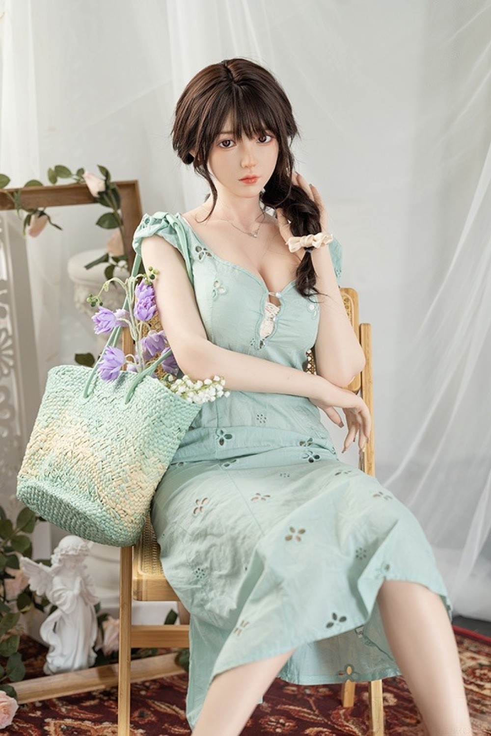 Real Girl 171cm Eカップ DS21頭部 高級シリコン材質ヘッド ボディー材質選択可能 カスタマイズ可能