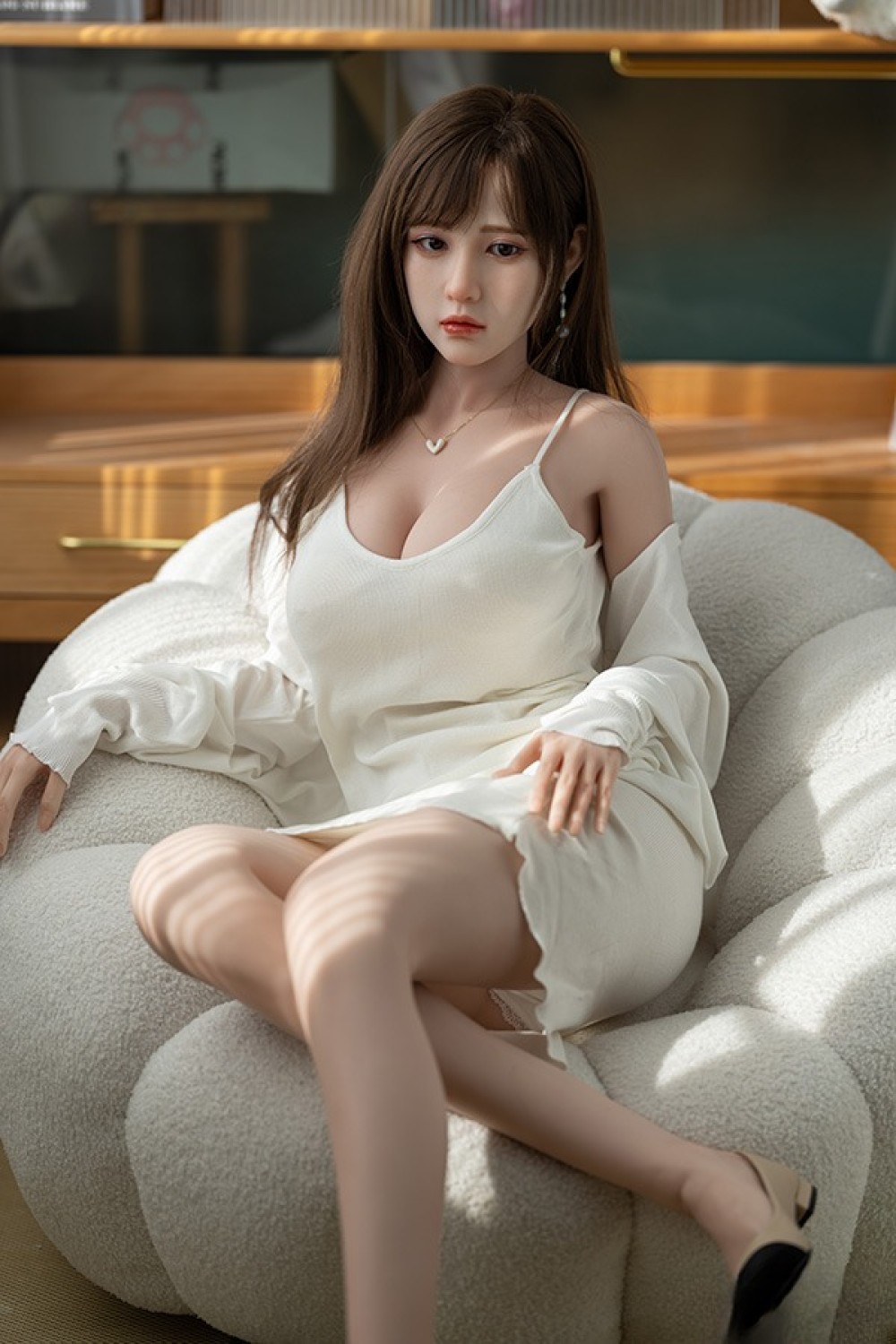 Real Girl 168cm巨乳 Eカップ 小倩ヘッド 高級シリコン材質ヘッド ボディー材質選択可能 カスタマイズ可能
