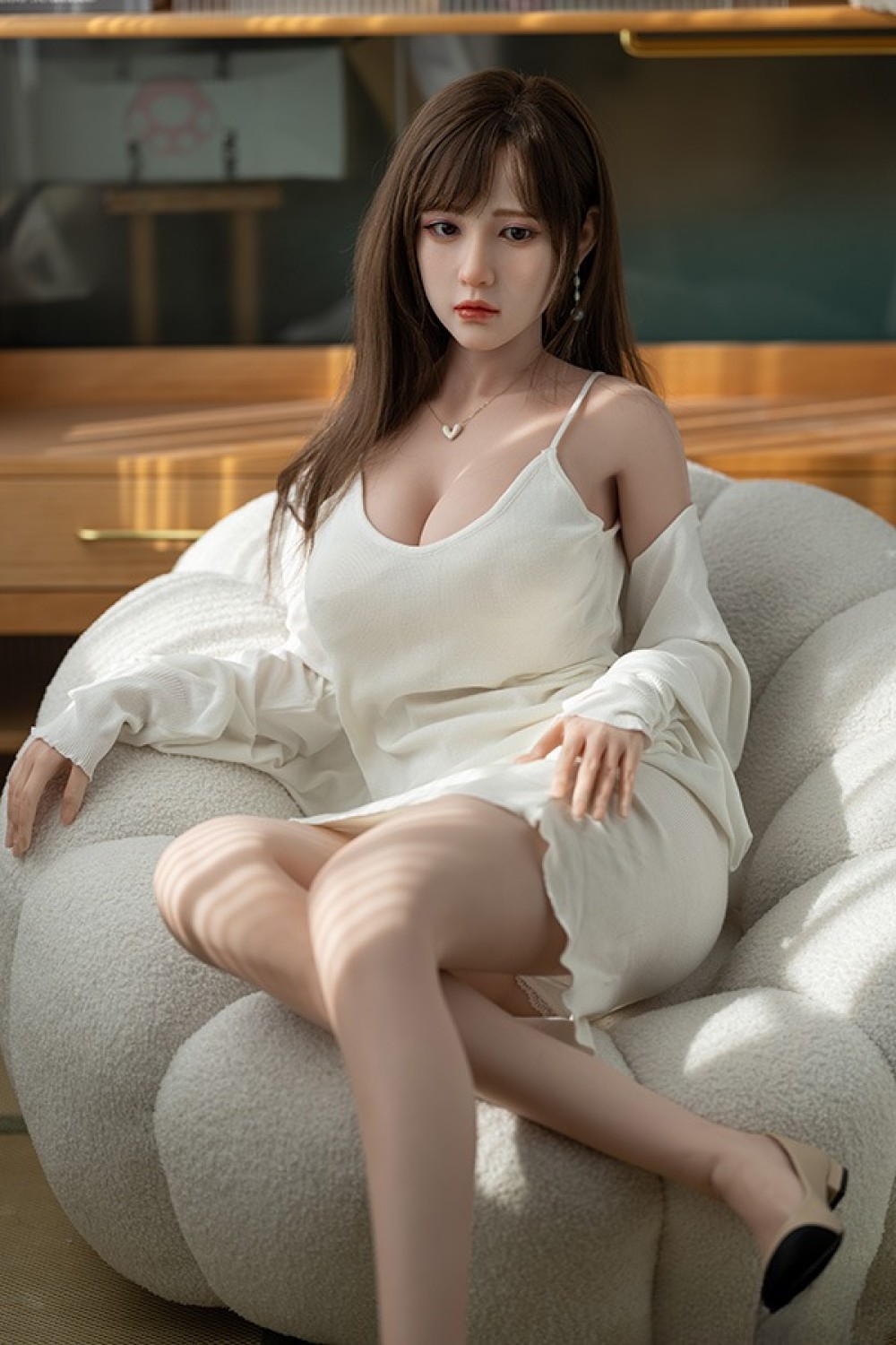 Real Girl 168cm巨乳 Eカップ 小倩ヘッド 高級シリコン材質ヘッド ボディー材質選択可能 カスタマイズ可能