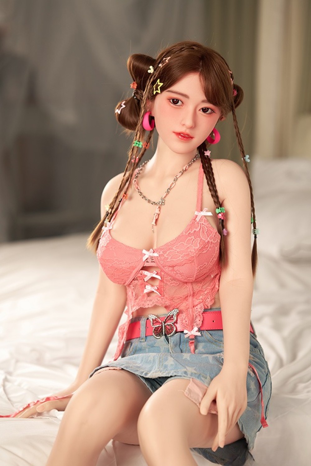 Real Girl 158cm Eカップ LS-3ヘッド 高級シリコン材質ヘッド ボディー材質選択可能 カスタマイズ可能