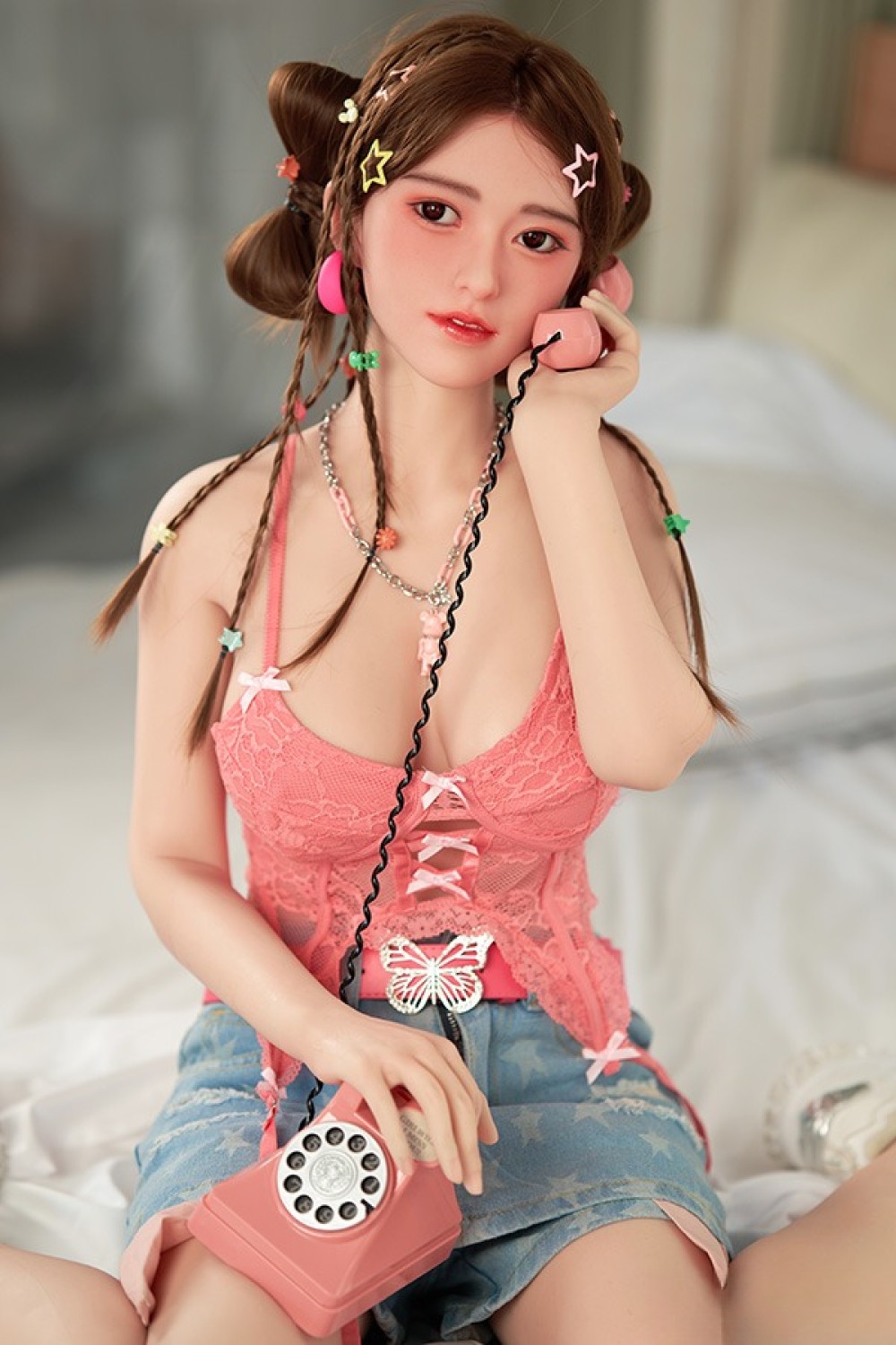 Real Girl 158cm Eカップ LS-3ヘッド 高級シリコン材質ヘッド ボディー材質選択可能 カスタマイズ可能