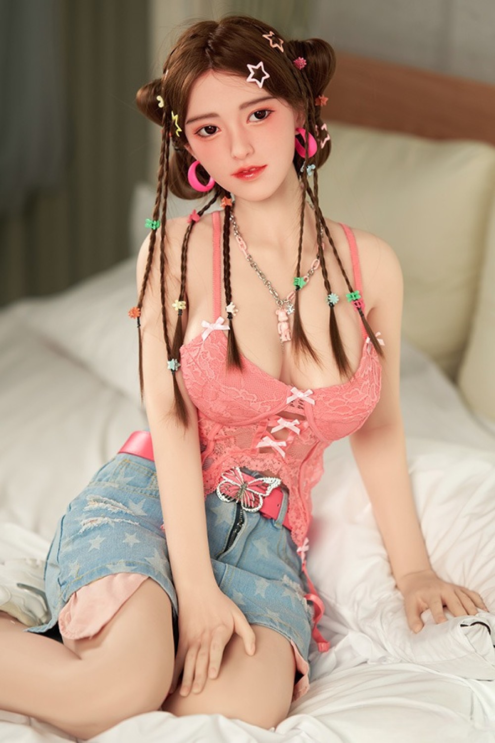 Real Girl 158cm Eカップ LS-3ヘッド 高級シリコン材質ヘッド ボディー材質選択可能 カスタマイズ可能