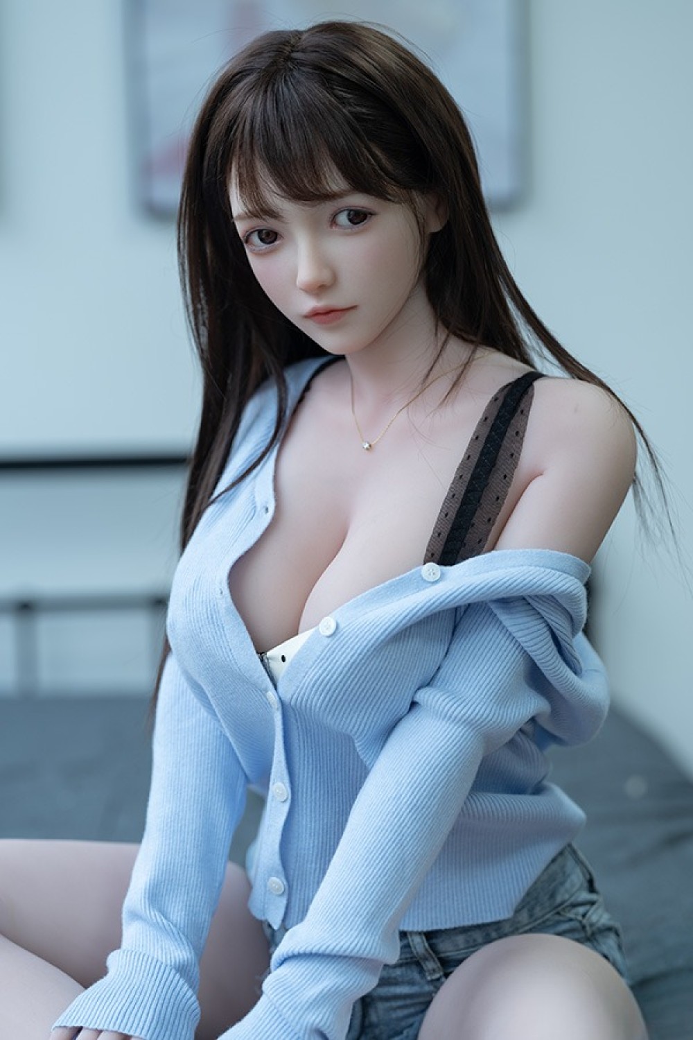 Real Girl 158cm Eカップ C7ヘッド 高級シリコン材質ヘッド ボディー材質選択可能 カスタマイズ可能
